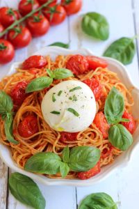 Via Con Me : les spaghetti à la burrata