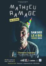 MATHIEU RAMAGE EN SCÈNE