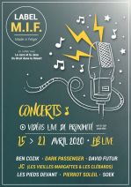 LABEL MIF - Musique live